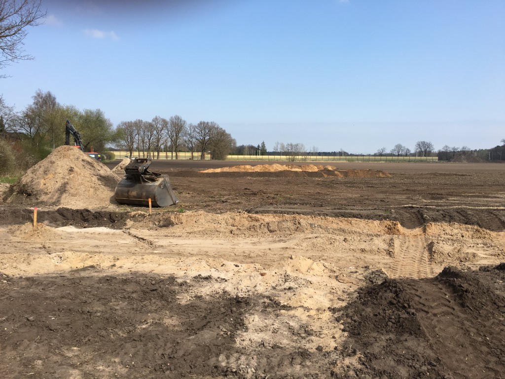 Das Grundstück am 12.04.2016