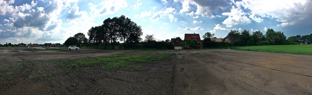 Das Grundstück am 03.06.2016