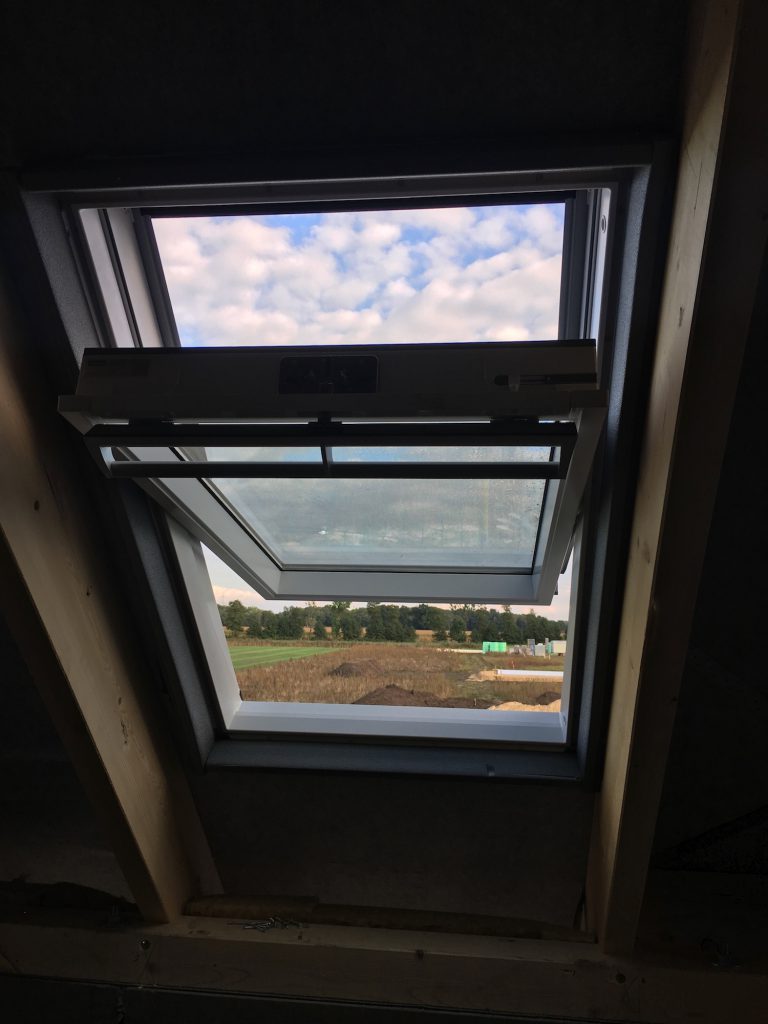 Das erste Dachfenster