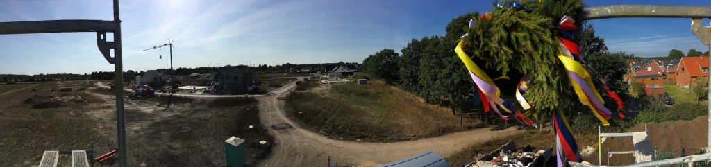 Das Baugebiet am 24.09.2016