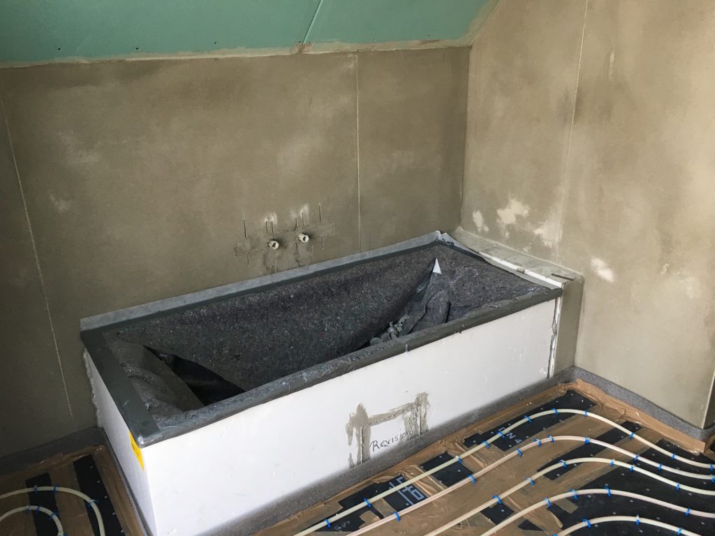 Die Wanne ist da