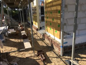 Isolierung Südseite