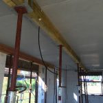 Die Decke in der Küche