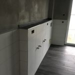 Der fertige Waschtischvorbau