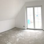 Das fertig gestrichene Gästezimmer