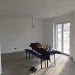 Das fertig gestrichene Wohnzimmer