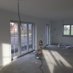 Die fertig gestrichene Küche