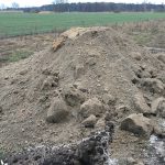 Mineralgemisch für die Auffahrt