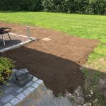 Die Terrasse ist angefüllt (für's Erste)