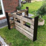 Hochbeet aus Resten gebaut